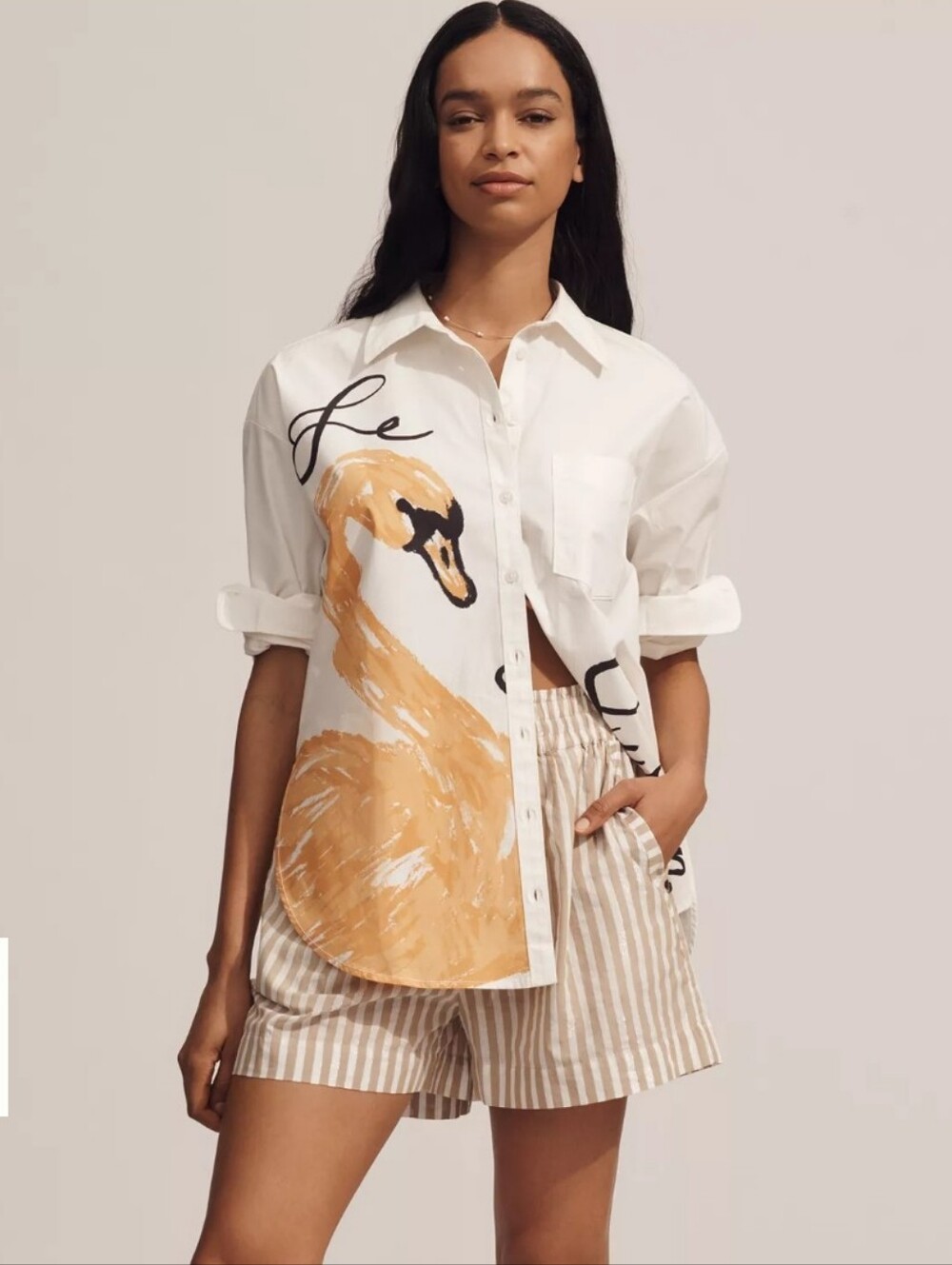 Bennet Buttondown Shirt by Maeve: Novelty Edition